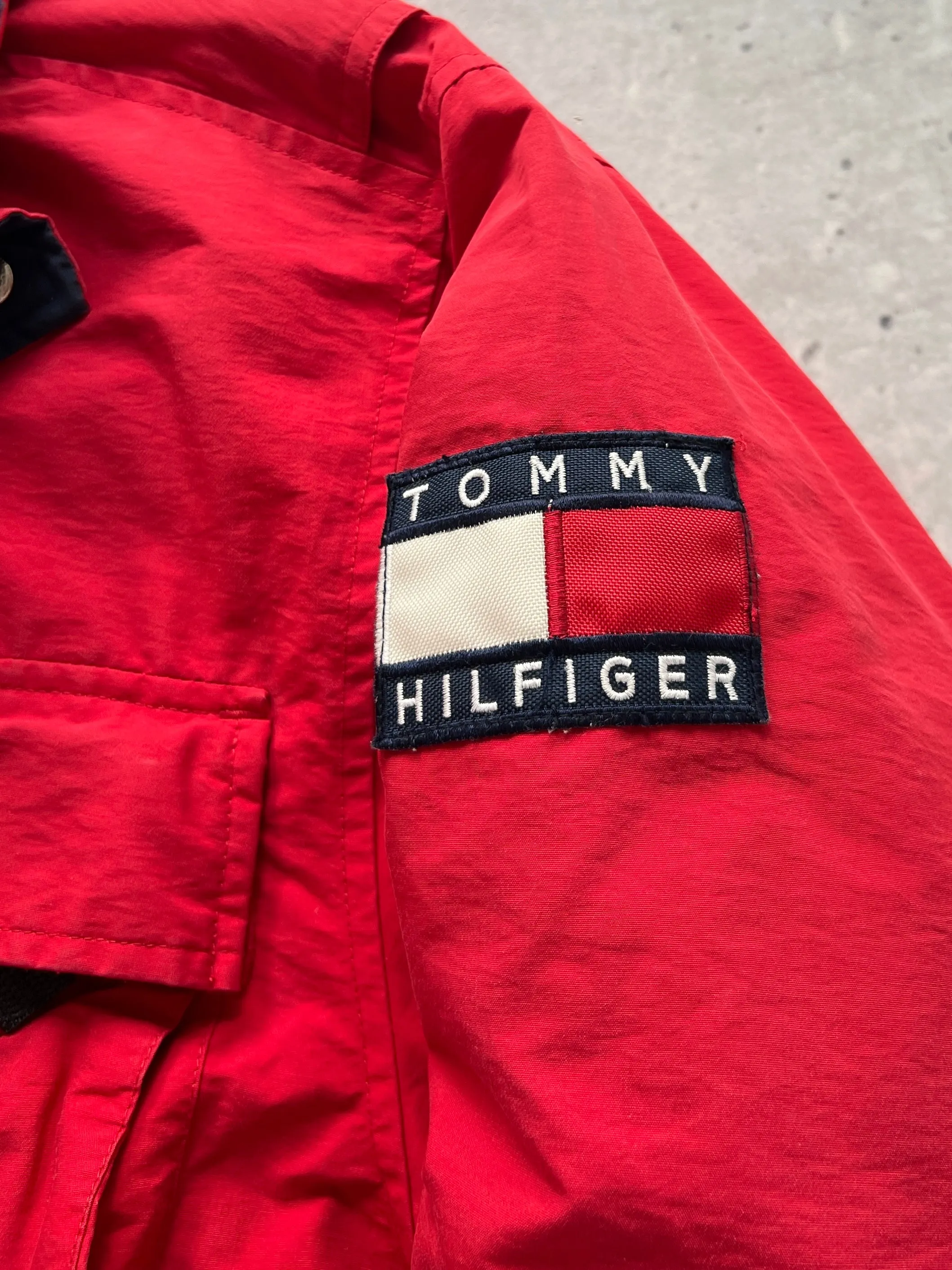 90's Tommy Hilfiger Padded Jacket (M)