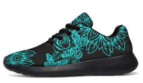 Aqua Butterfly Mandala