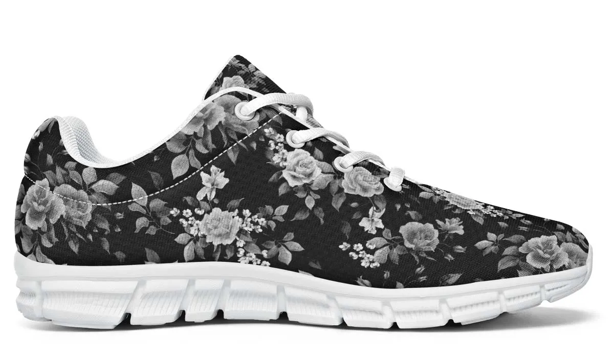 Black And White Roses