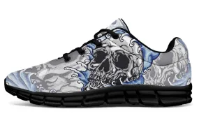 Blue Japanese Skull
