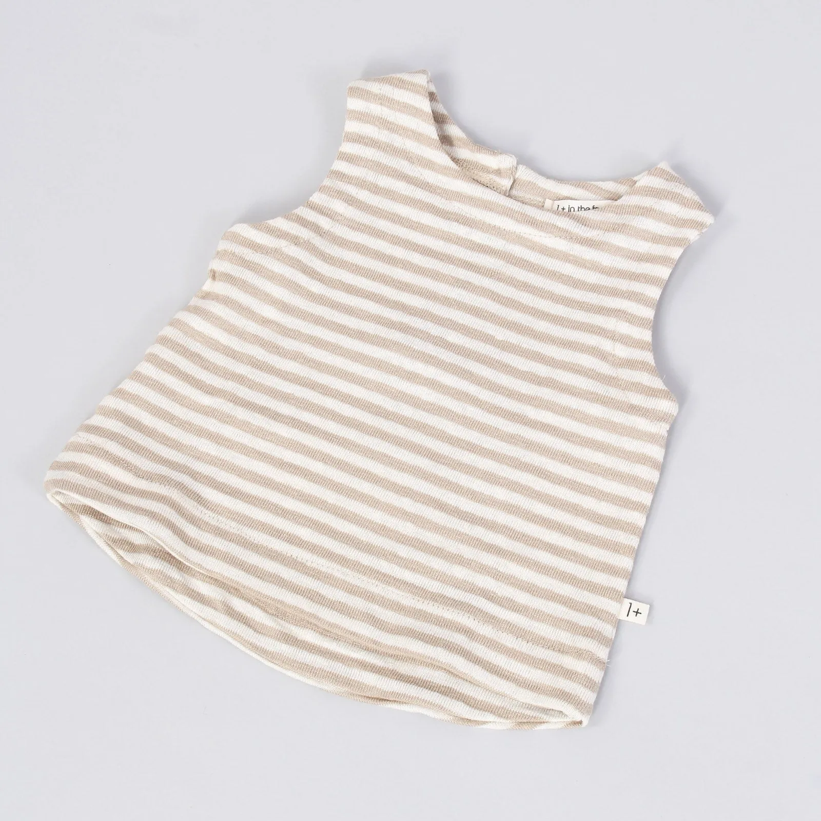 Canotta Riga Lino Beige/ivory