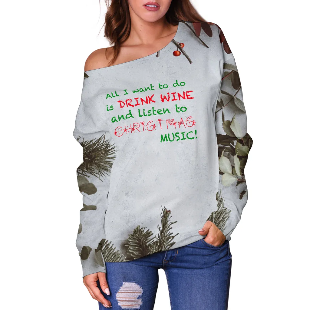 Christmas Sweater - Wine&Music