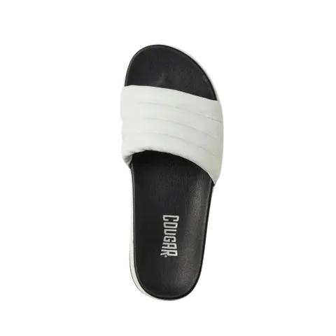 Cougar Womens Prato Slide Sandals - White