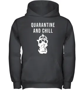 Funny Coronacation Quarantine and Chill Youth Hoodie