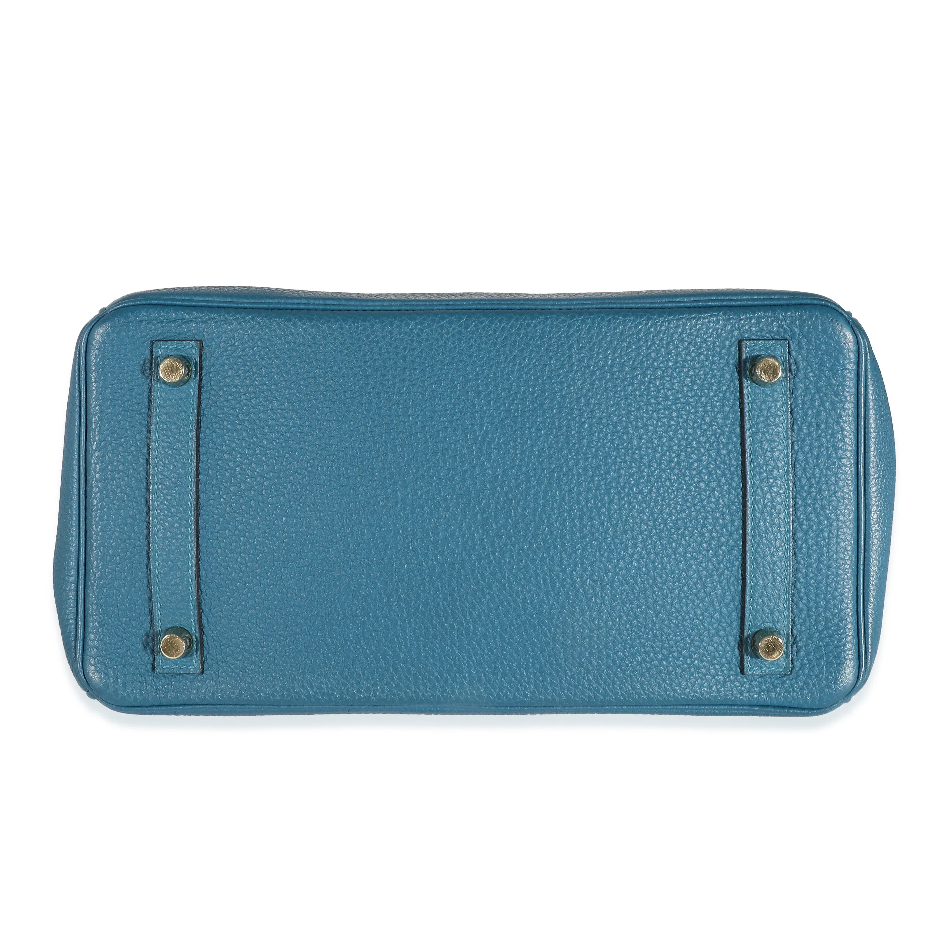 Hermès Cobalt Clemence Birkin 30 GHW