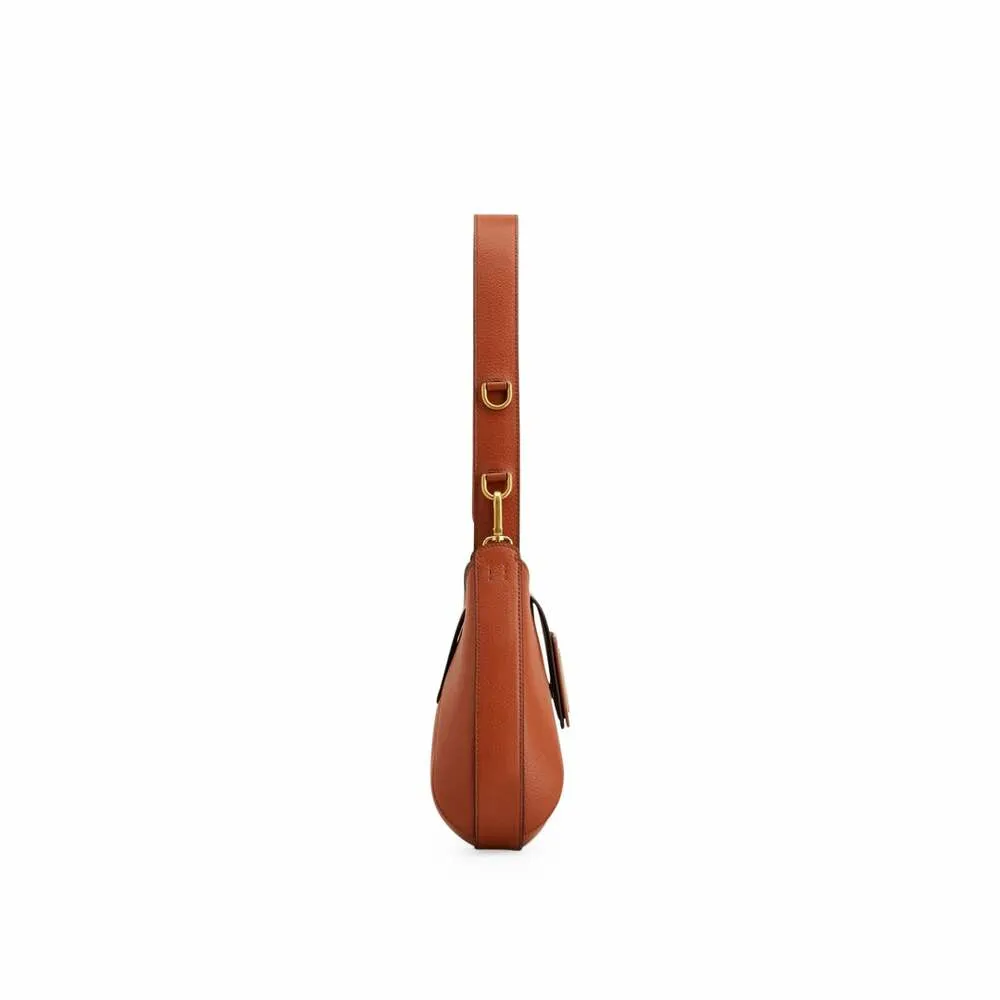 Hogan H-Bag Logo Plaque Hobo Bag