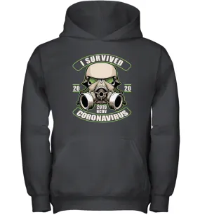 I Survived Coronacation Funny Nurses Youth Hoodie