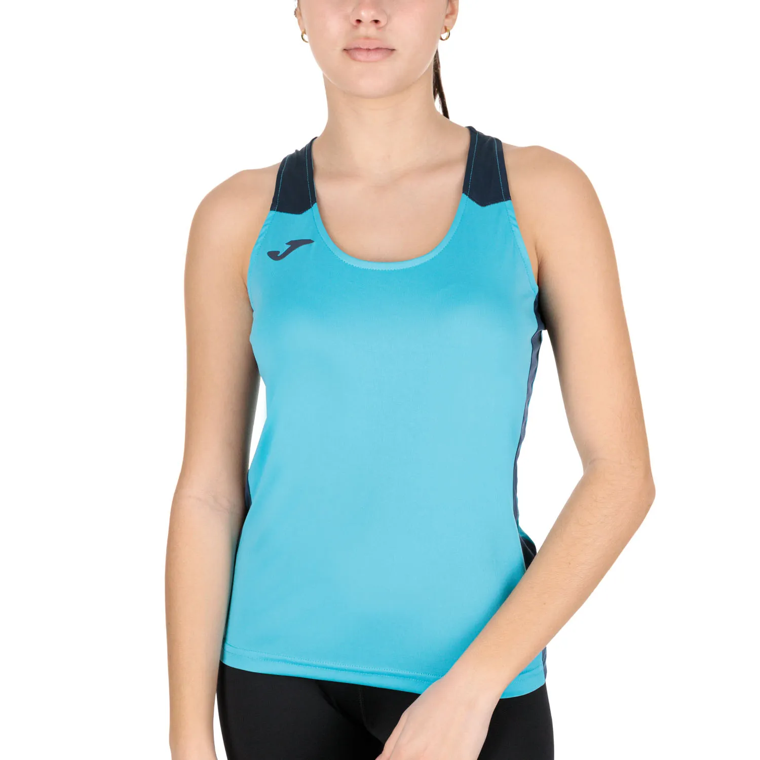 Joma Record II Canotta  Fluor Turquoise/Dark Navy