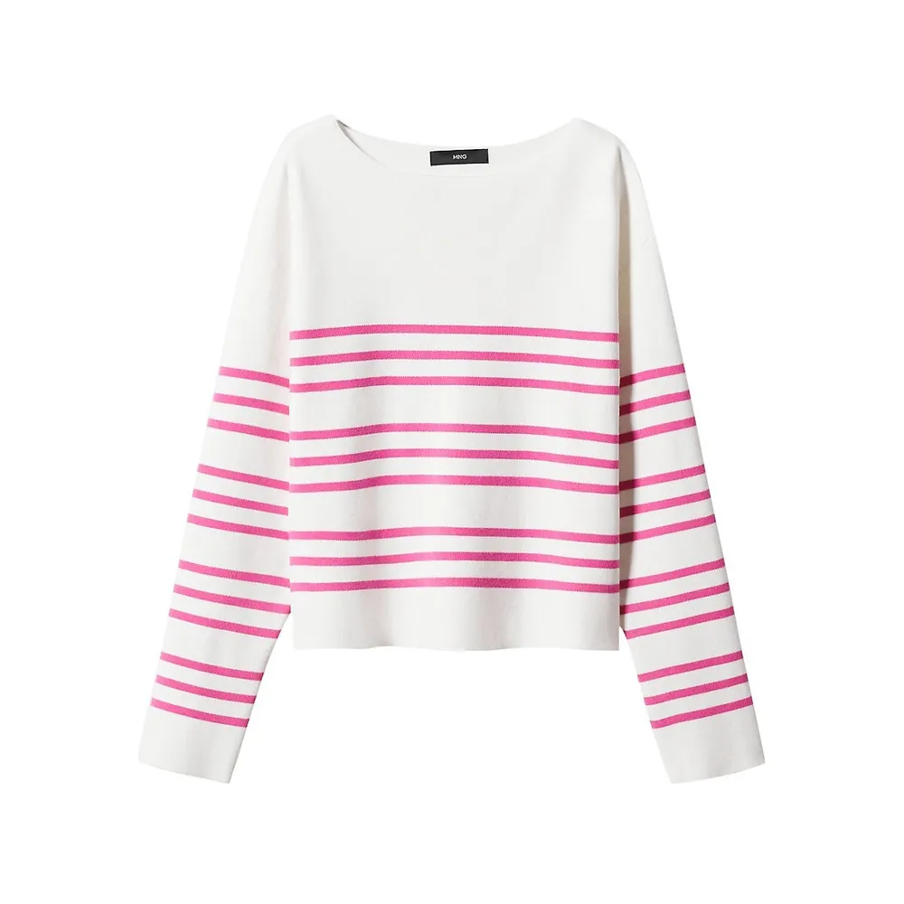Mango Striped Sweater