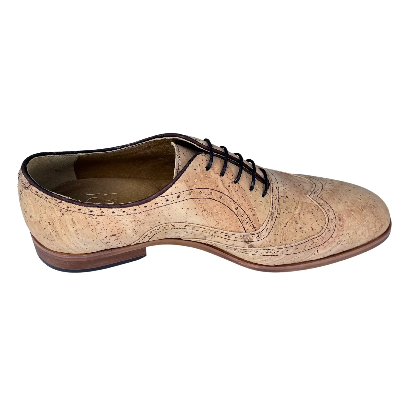 Men's Natural Cork Brogue