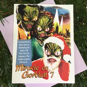 Miracle on Gorblatt 7 Holiday Card