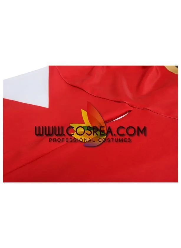 Power Rangers Dino Thunder Red Ranger Cosplay Costume