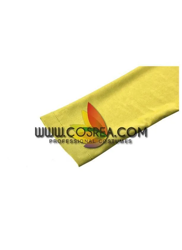 Power Rangers Zyuranger Yellow Ranger Cosplay Costume