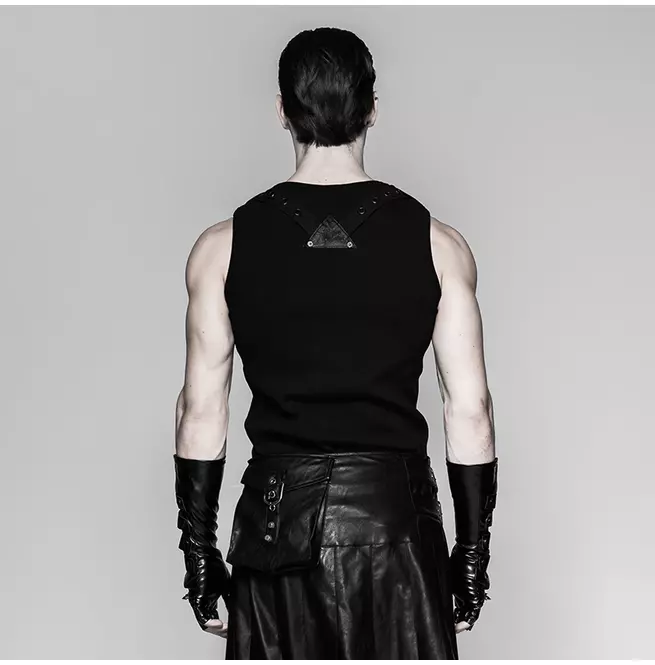 Punk Bound Leather Gloves