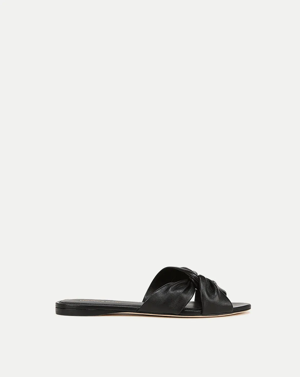 Seraphina Leather Twist Sandal