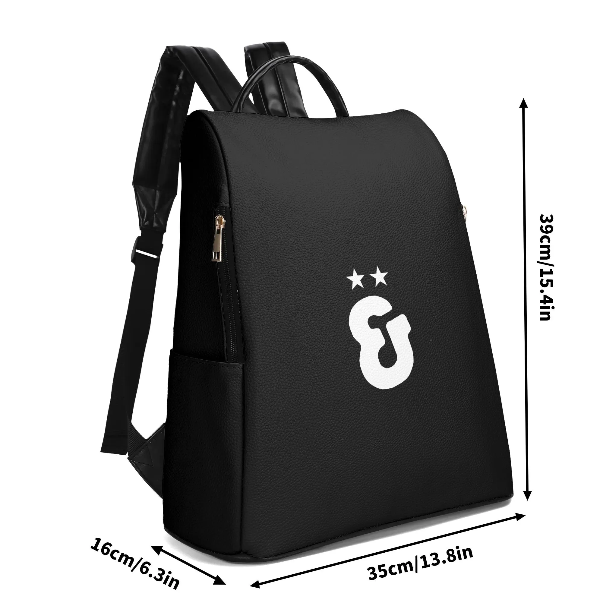Tuck&Simon Teen Black Anti-Theft Backpack