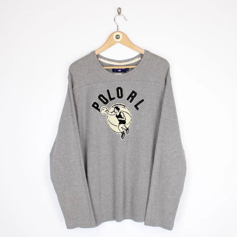 Vintage 90s Polo Sport Sweatshirt Medium