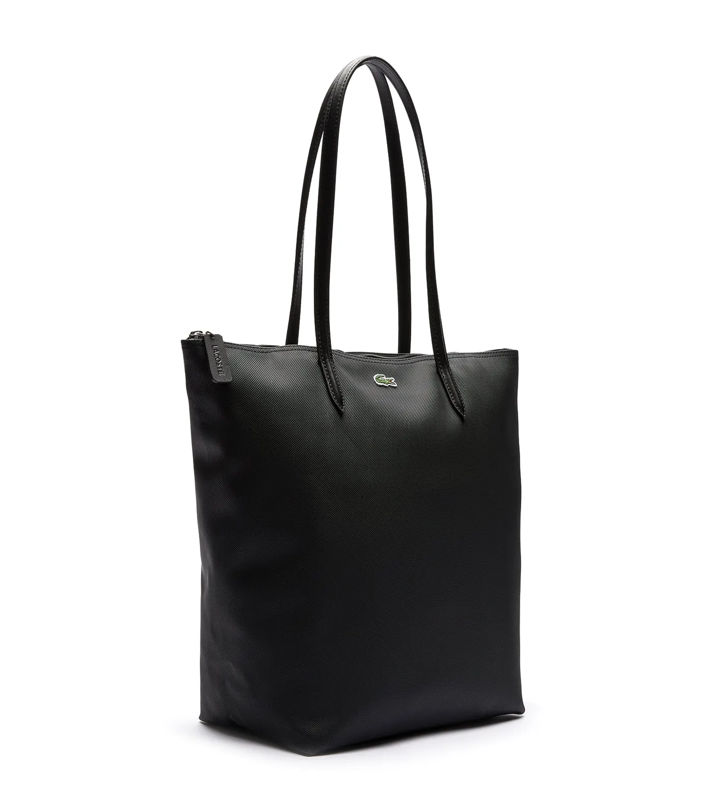 Women's L.12.12 Concept Vertical Zip Tote Bag Black