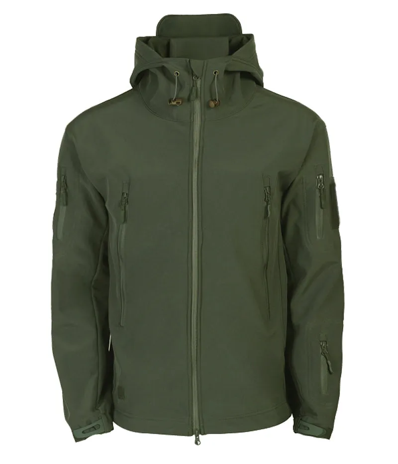 Xituodai Tactical Jacket Men Shark Skin Soft Shell Military Windproof Waterproof Army Combat Mens Jackets Hooded Bomber Coats Ma